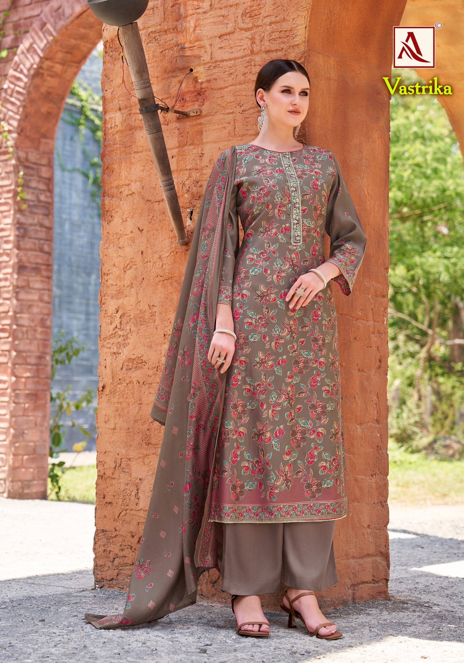 VASTRIKA By Alok Suit 01 To 06 Series Beautiful Festive Suits Stylish Fancy Colorful Ethnic Wear Viscose Mudaal Print Dresses At Wholesale Price